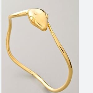 Tory Burch Gold Serpent Bracelet